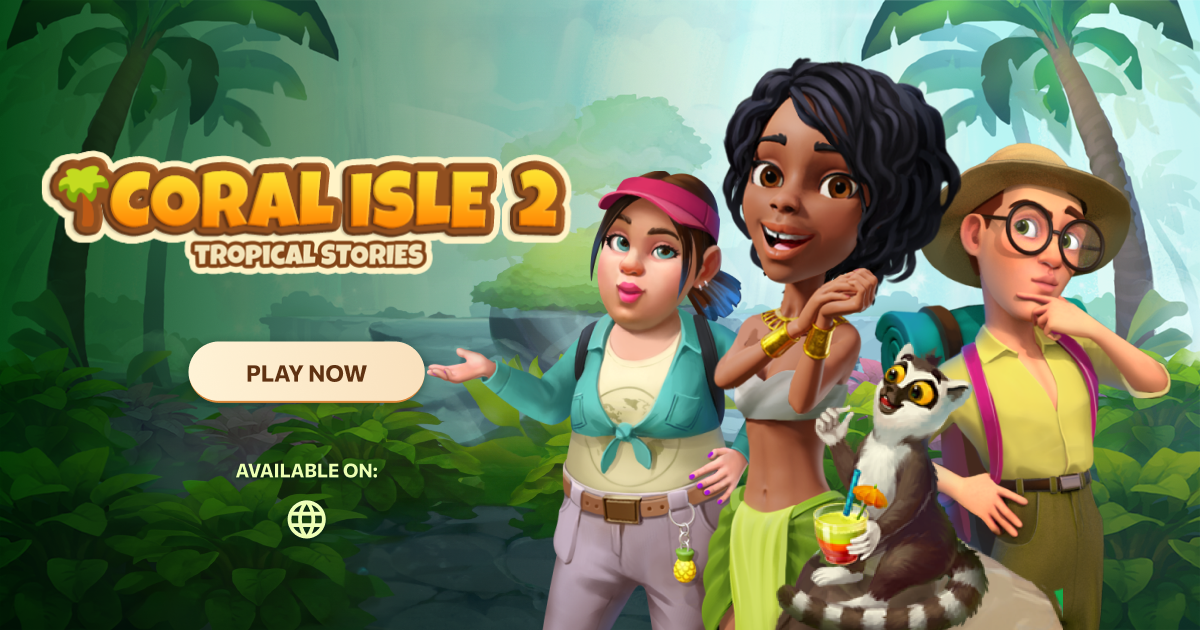 Coral Isle 2 Tropical Stories Portail De Jeux QS Games Coral Isle 2 Tropical Stories Portail De Jeux QS Games