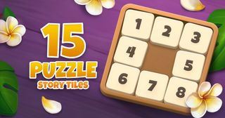 Jogos de puzzle e memória grátis online | Mini‑jogos QS Games - 15 Puzzle: Story Tiles