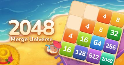 Juegos de puzzle y memoria online gratis | Mini‑juegos QS Games - 2048: Merge Universe