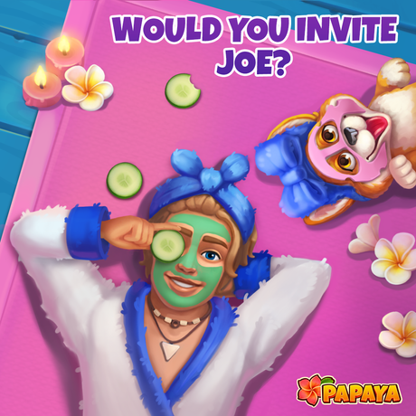 Would you invite Joe?