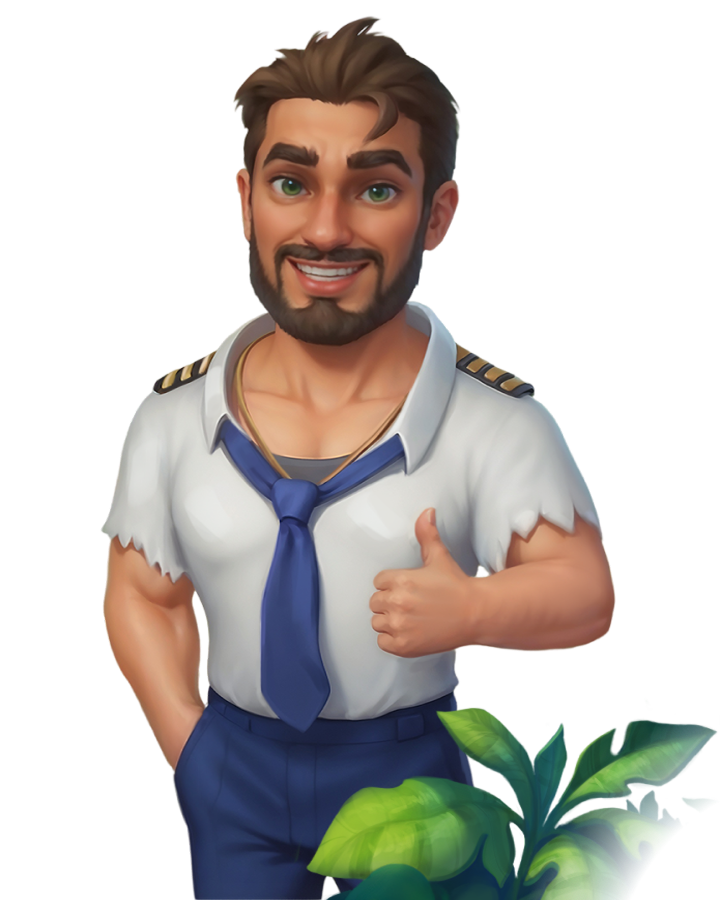 Coral Isle 2: Tropical Stories character