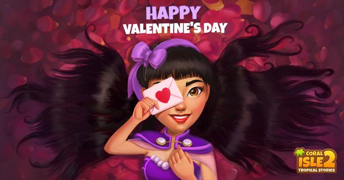 Coral Isle 2: Tropical Stories - Happy St. Valentine’s Day!