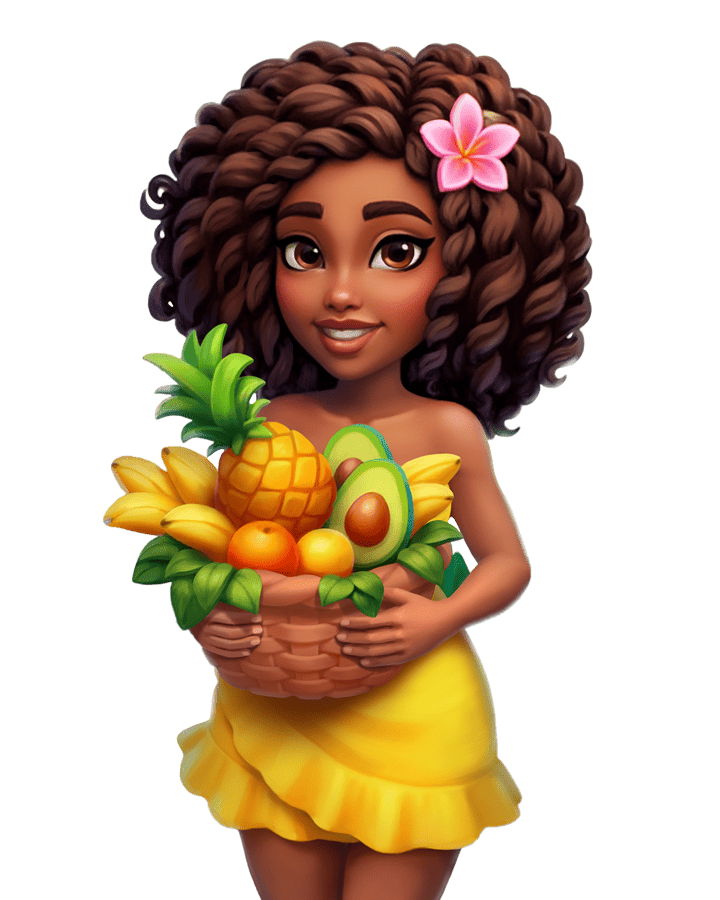 Papaya: Summer Farm character