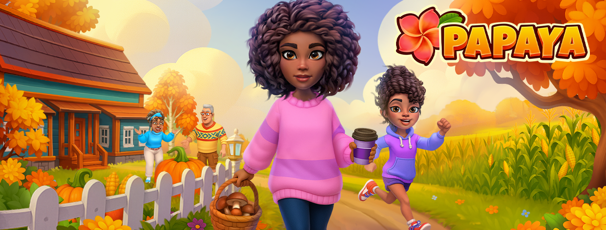 Autumn family vacation