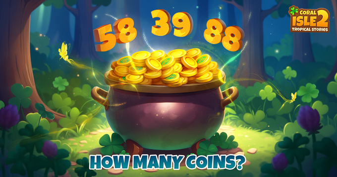 Coral Isle 2: Tropical Stories - How Many Coins?