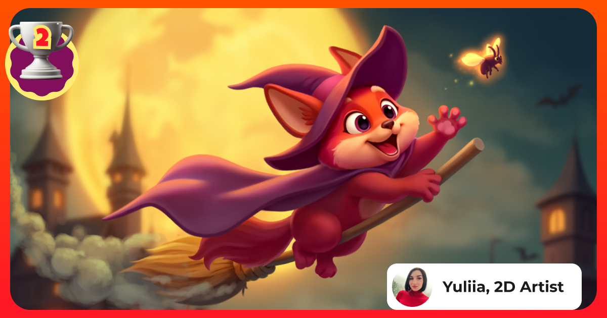 🎃 Art d'Halloween avec Quarty : les résultats sont là ! 🦊 gallery image #2