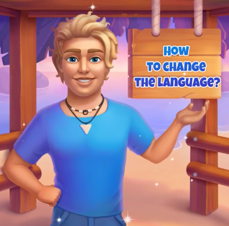 How to change the language? image