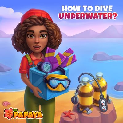 How to dive underwater? image