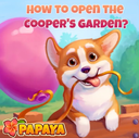 How to open the Cooper's garden? image