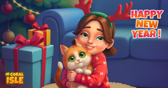 Coral Isle: Isola misteriosa - Buon anno nuovo! 🎊