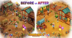 Coral Isle 2: Histórias tropicais - Antes & Depois