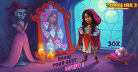 Coral Isle 2: Historias tropicales - Mejor disfraz de Halloween