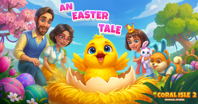 Coral Isle 2: Тропічні історії - Поза уявою: Великодня казка