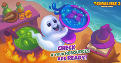 Coral Isle 2: Tropische Geschichten - Überprüfen Sie, ob Ihre Ressourcen bereit sind!