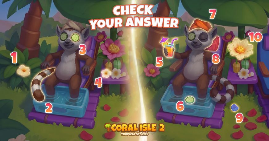 Coral Isle 2: Historias tropicales - Comprueba tu respuesta