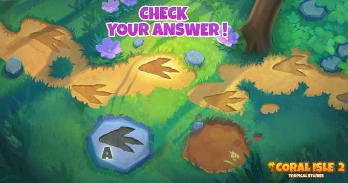 Coral Isle 2: Tropische Geschichten - Überprüfe deine Antwort!