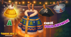 Coral Isle 2: Tropical Stories - Check your answer!