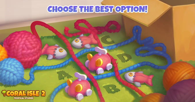 Coral Isle 2: Tropical Stories - Choose best option! 
