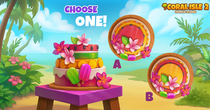 Coral Isle 2: Tropische Geschichten - Wähle eins aus!