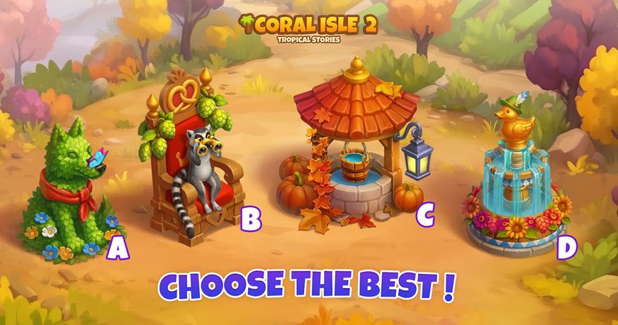 Coral Isle 2: Tropical Stories - Choose the best