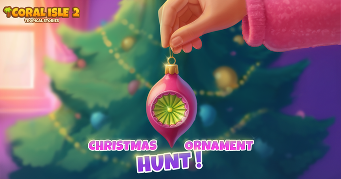 Coral Isle 2: Tropische Geschichten - Weihnachtsschmuck-Suche