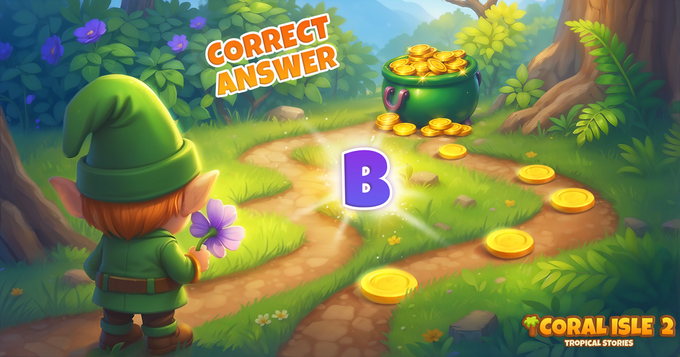 Coral Isle 2: Tropical Stories - Correct Answer