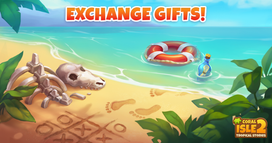 Coral Isle 2: Hisroires tropicales - Échanger des cadeaux