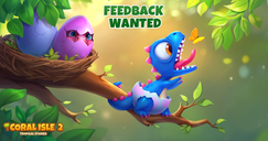 Coral Isle 2: Histórias tropicais - Feedback Necessário