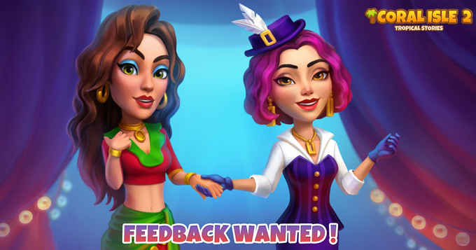 Coral Isle 2: Tropical Stories - Feedback Wanted