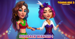 Coral Isle 2: Tropische verhalen - Feedback Gevraagd