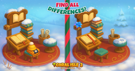 Coral Isle 2: Historias tropicales - ¡Encuentra todas las diferencias!