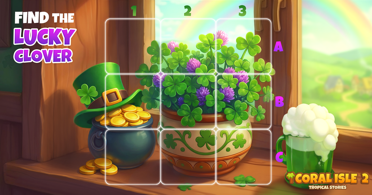 Encuentra Trébol de la Suerte