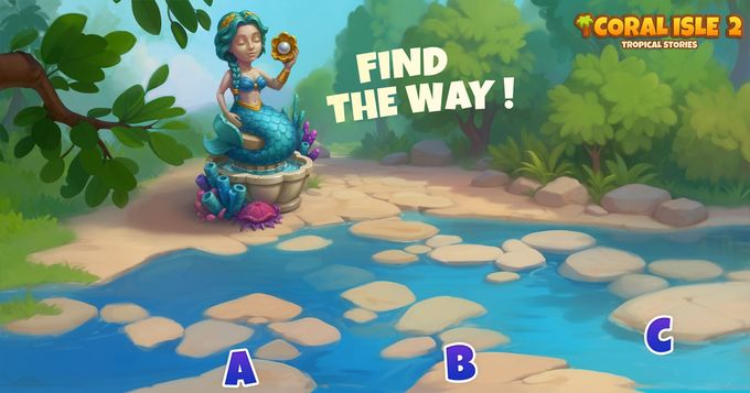 Coral Isle 2: Tropische verhalen - Vind de weg!