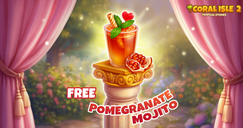 Coral Isle 2: Tropische Geschichten - Gratis-Granatapfel-Mojito