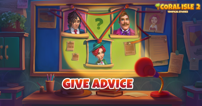 Coral Isle 2: Tropische verhalen - Geef advies