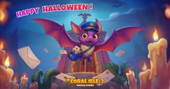 Coral Isle 2: Тропічні історії - Щасливого Геловіну!
