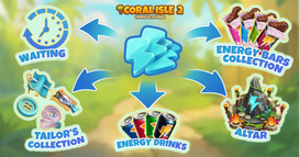 Coral Isle 2: Storie tropicali - Come ottenere energia