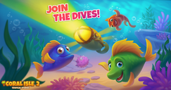 Coral Isle 2: Hisroires tropicales - Rejoignez les plongées