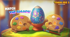 Coral Isle 2: Тропічні історії - Зістав кольори