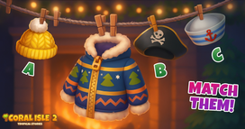 Coral Isle 2: Tropische verhalen - Match ze!