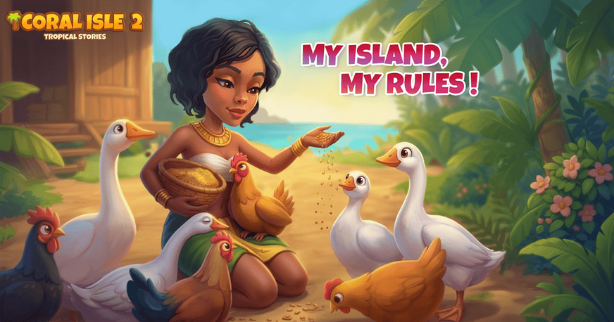 Coral Isle 2: Histórias tropicais - Minha Ilha, Minhas Regras!