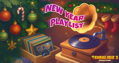 Coral Isle 2: Hisroires tropicales - Playlist du Nouvel An