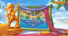 Coral Isle 2: Hisroires tropicales - Notre Agriculteur du Mois