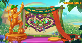 Coral Isle 2: Histórias tropicais - Nosso Agricultor do Mês