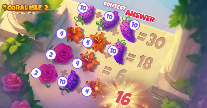 Coral Isle 2: Storie tropicali - Risposta al quiz