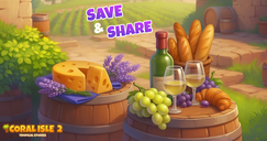 Coral Isle 2: Storie tropicali - Salva & Condividi