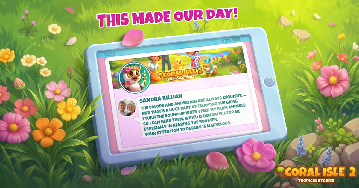 Das hat uns den Tag versüßt!