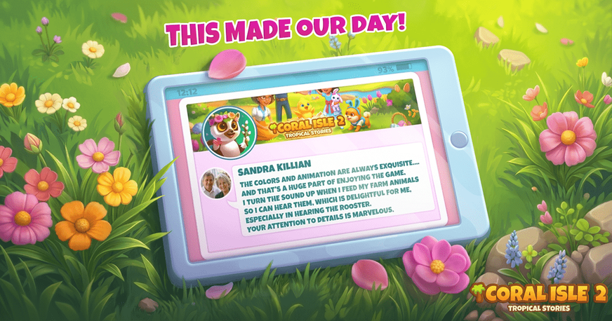 Coral Isle 2: Tropische Geschichten - Das hat uns den Tag versüßt!