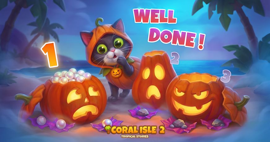 Coral Isle 2: Tropische verhalen - Goed gedaan!
