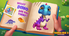 Coral Isle 2: Tropische Geschichten - Welcher Dino bist du heute?